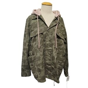 2X Caslon Camo Hooded Jacket